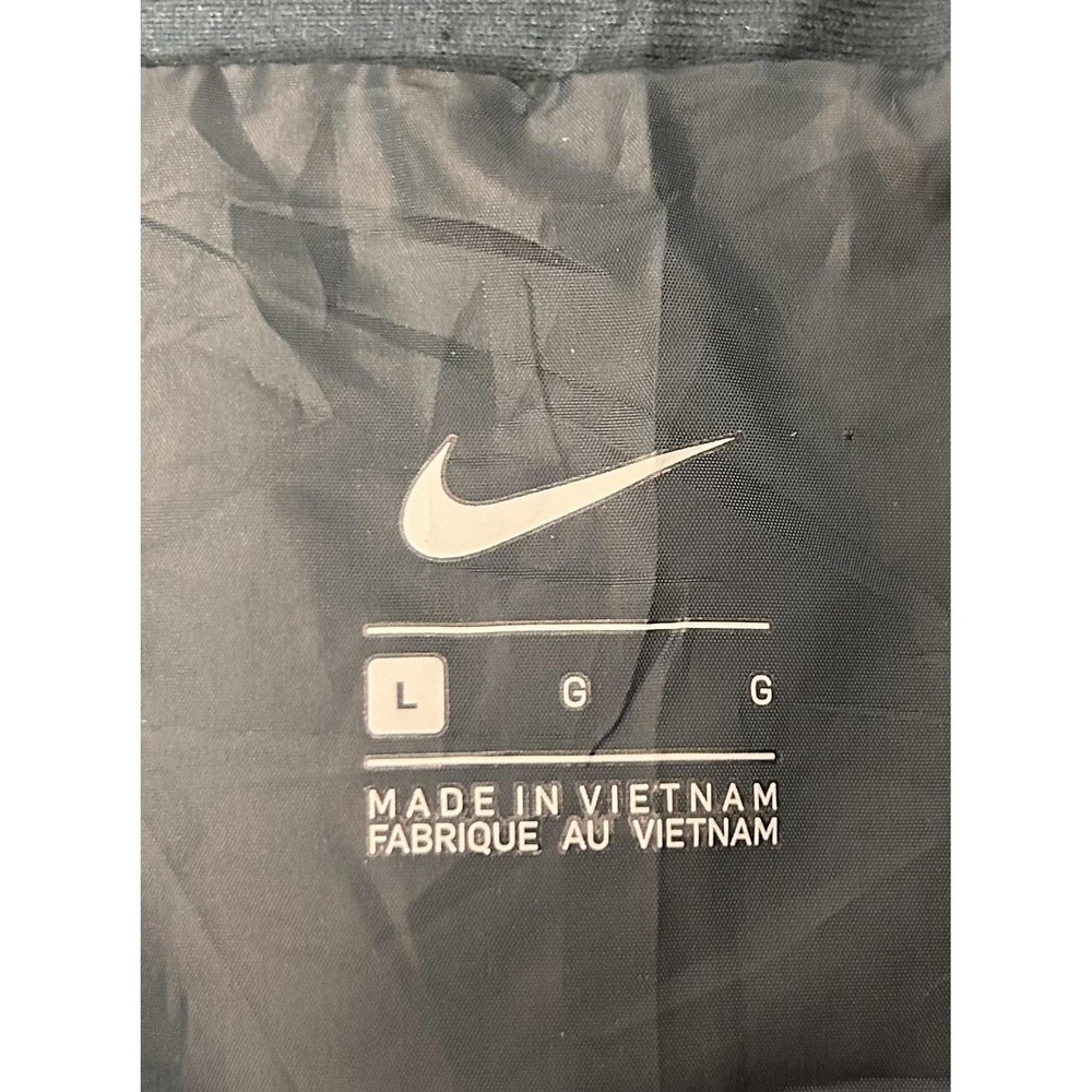 Nike Repel Vest Womens Large Dark Teal Quilted Puffer Full Zip Golf Athletic - Picture 6 of 8